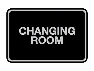 Signs ByLITA Classic Changing Room Sign